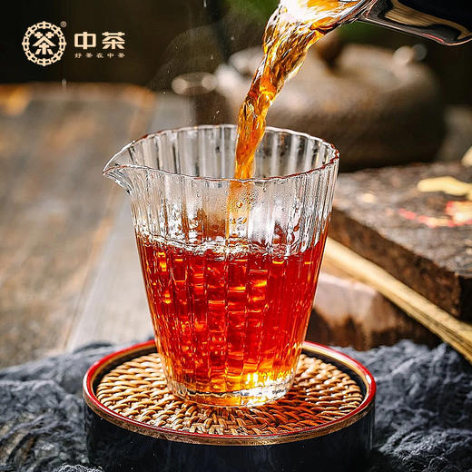 心选丨【中茶】普洱茶经典典藏版75周年版熟普250g砖茶 7581云南普洱茶叶中华老字号250g/块 商品图13