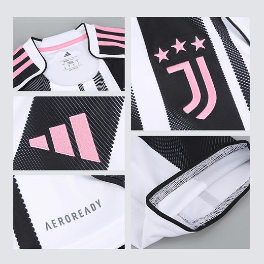 小李子阿迪达斯25/26赛季尤文图斯球迷版主场短袖球衣成人JJ4320 商品图3