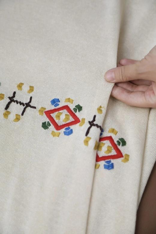 LPIUTY品牌直发！老钱风精致刺绣短袖 C067810 商品图5