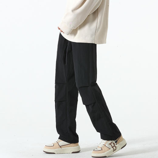 【冰丝工装短裤】夏季情侣新款 潮牌宽松潮牌薄款阔腿运动休闲五分裤  商品图3