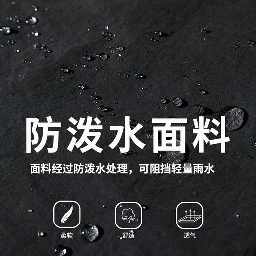 【双褶大口袋降落伞兵裤】新款日系宽松户外机能防泼水休闲工装裤 商品图3