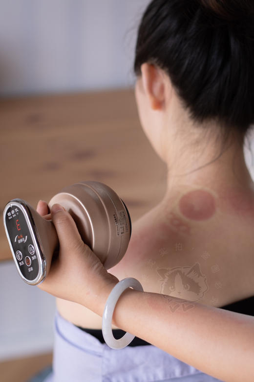 冬病夏治❗️拔罐+刮痧+脉冲三合一养生仪【金正电动刮痧拔罐仪】   ✅液晶屏显➕超长续航 商品图5