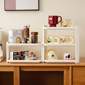 摩登主妇杯架杯子收纳置物架家用桌面水杯茶杯沥水架餐桌整理架子