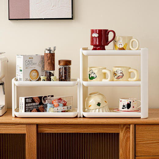 摩登主妇杯架杯子收纳置物架家用桌面水杯茶杯沥水架餐桌整理架子 商品图0