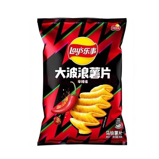 乐事 大波浪辛辣味薯片 70g/袋 商品图0