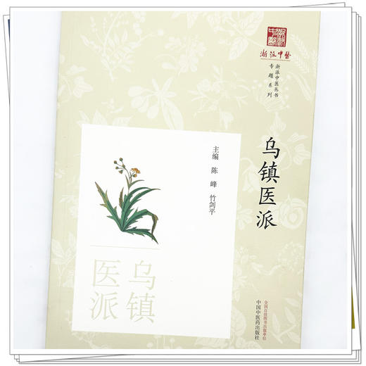 乌镇医派《浙派中医丛书》专题系列 陈峰 竹剑平 主编 中国中医药出版社 商品图3