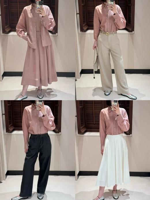 【高品质私服】【IC棉丝柯根衬衫+衬衫裙】线条流畅，使得整体造型大气时尚G1416/G1415-CC【无标出货 介意慎拍】 商品图5