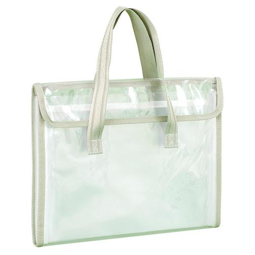 【800张试卷轻松收纳📚】学生&职场必备！牛油果绿风琴包，颜值在线还能随手涂鸦🎨，学习办公从此更高效✨学生大容量收纳袋 办公用品多层资料袋 商品图4