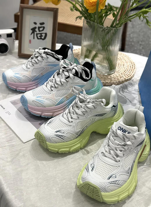 【百年德国品牌 轻软弹稳 真爆米花】ONKE+欧克科技跑鞋9代巴斯 /8代毒刺（橡胶大底 爆米花鞋垫） 商品图7