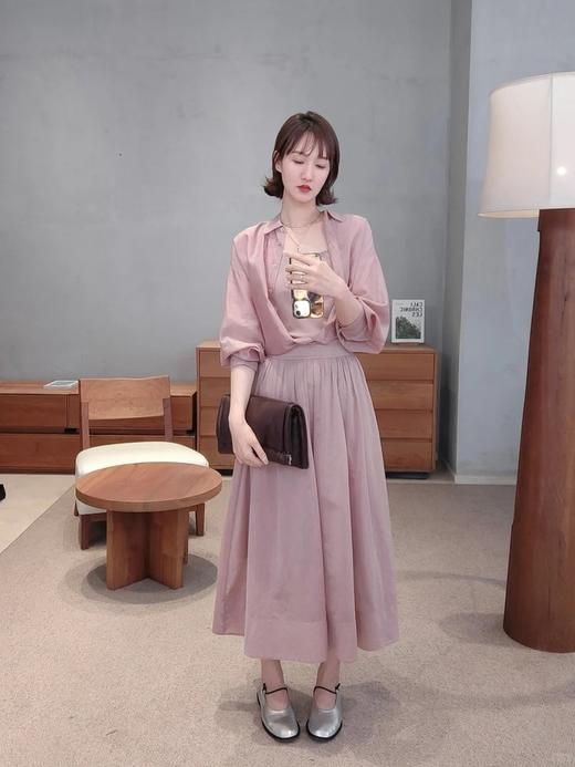 【高品质私服】【IC棉丝柯根衬衫+衬衫裙】线条流畅，使得整体造型大气时尚G1416/G1415-CC【无标出货 介意慎拍】 商品图1