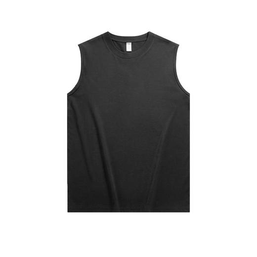 【重磅260g纯棉坎肩背心】夏季ins潮牌 美式vibe纯色运动无袖t恤汗衫 男 商品图7