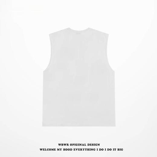 【重磅260g纯棉坎肩背心】夏季ins潮牌 美式vibe纯色运动无袖t恤汗衫 男 商品图2