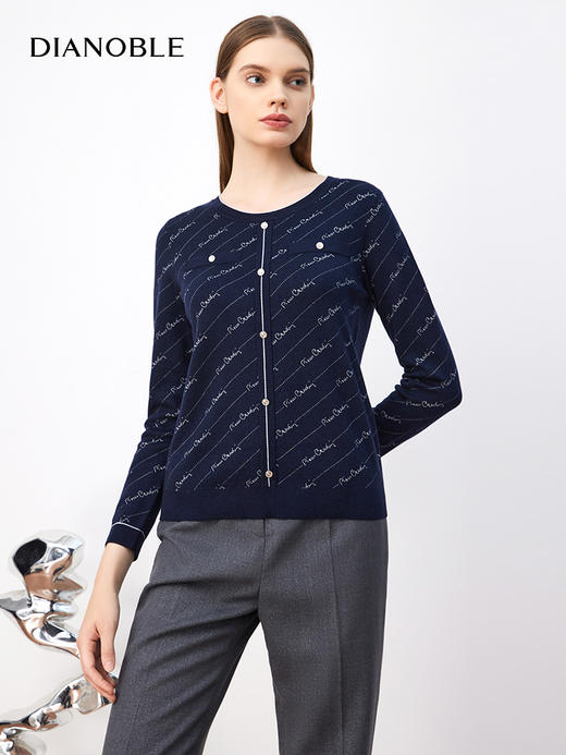 皮尔卡丹女装针织N3499K3418N3 商品图3