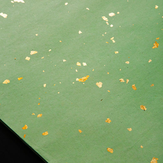 70-80年代西武荣宝斋雨雪冷金笺(单张销售，鲜绿色) 商品图10