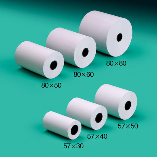 喇叭花热敏收银纸打印纸小票据纸喵喵机外卖单超市餐厅后厨打印卷纸小票纸 商品图4