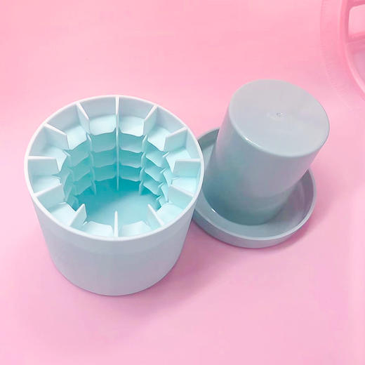 乐顿冰块膜具制冰模具制冰盒家用圆筒硅胶冰格批发冰块冰盒制冰器 商品图2