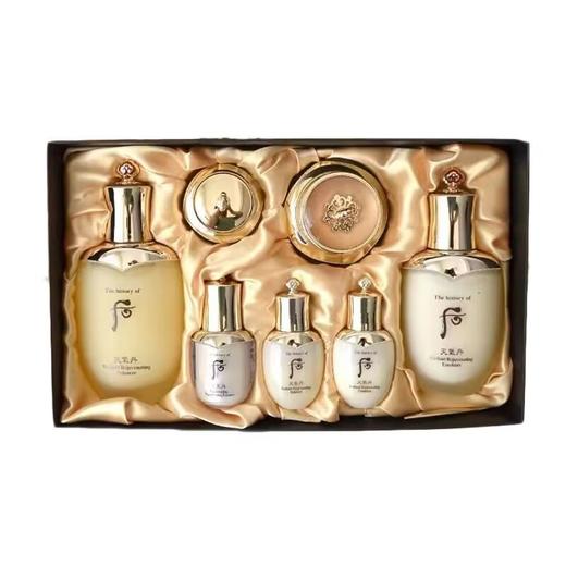 【年终限时大促】【保税仓直发·全球购】Whoo/后天气丹花献水乳套装紧致抗老补水保湿护肤品七件套 商品图8