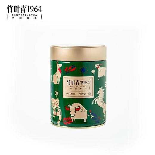 竹叶青1964卷曲绿茶一级100g/罐 商品图3