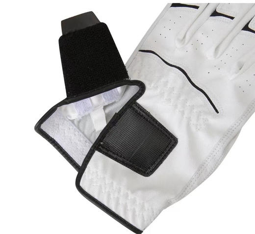 正品韩单PG男款小羊皮高尔夫手套，黑白两色，尺码黑色22-25 白色22
韩国售价106200韩元 商品图5