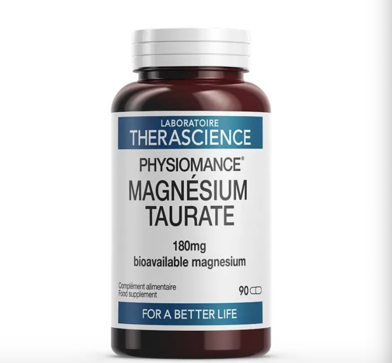 德诺海科THERASCIENCE  Magnésium Taurate牛磺酸镁胶囊90粒装
