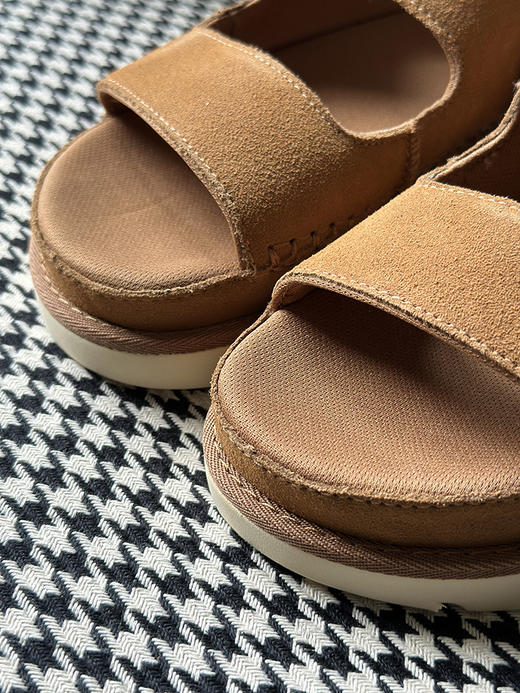 现货 THS-无 ug家 女士 反绒牛皮 一脚蹬一鞋两穿凉鞋 2色 BZ1245 商品图7