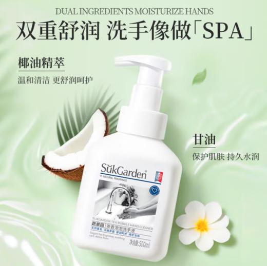 蔬果园茶香泡泡洗手液 清新滋润型500ml-5664 商品图2