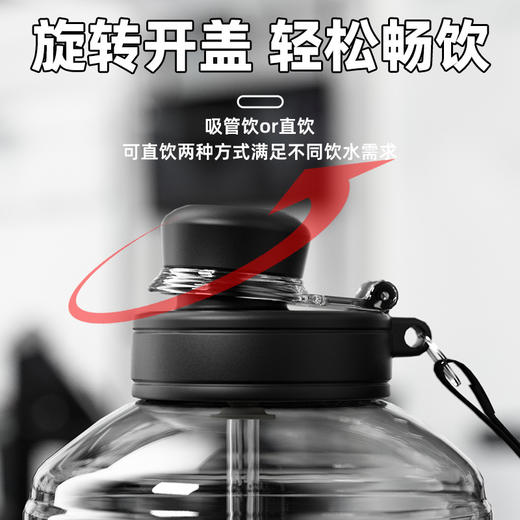 夏季畅饮保冷杯冷水杯高颜值大容量吨吨桶防摔耐磨运动健身水壶男女便携式水杯 商品图1