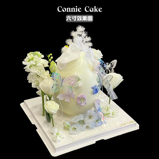 白蓝色系鲜花 蛋壳蛋糕 商品图1