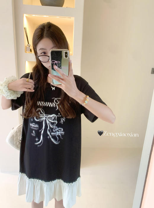 【149元任选2件】现货秒杀！卖完下架不再补 ！微信粉丝打折价！！下摆花边连衣裙 商品图10