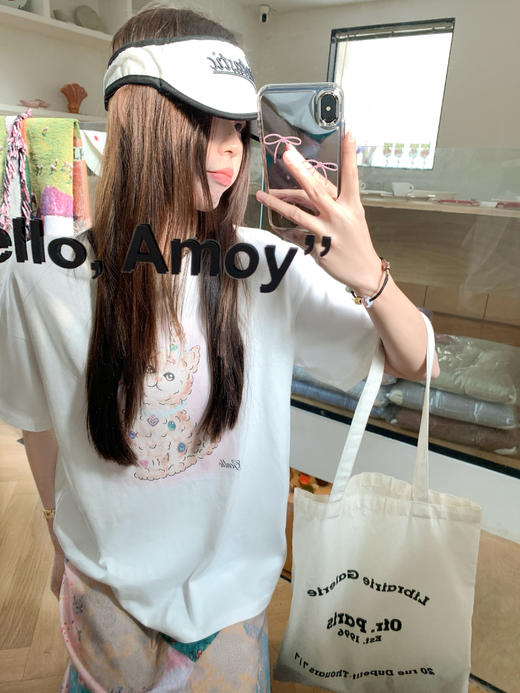 【129元任选2件】现货！猫咪印花T恤 商品图5