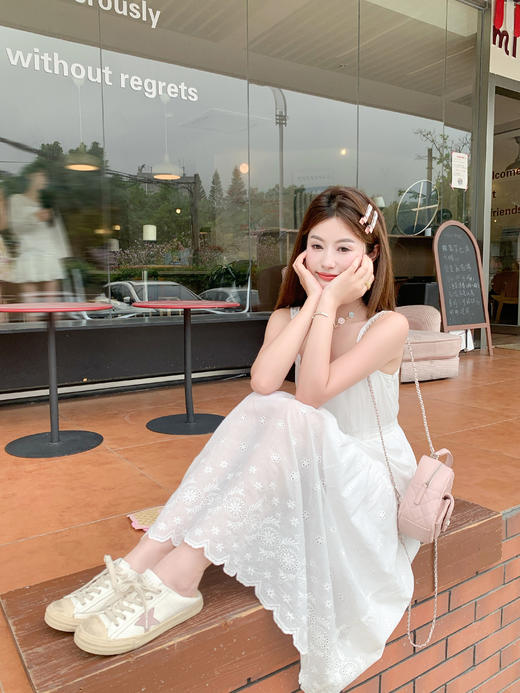 【折后再享2件88折】最后一波现货！蕾丝吊带连衣裙 日常219.99/件 立减110 秒杀109.99/件！！ 商品图8