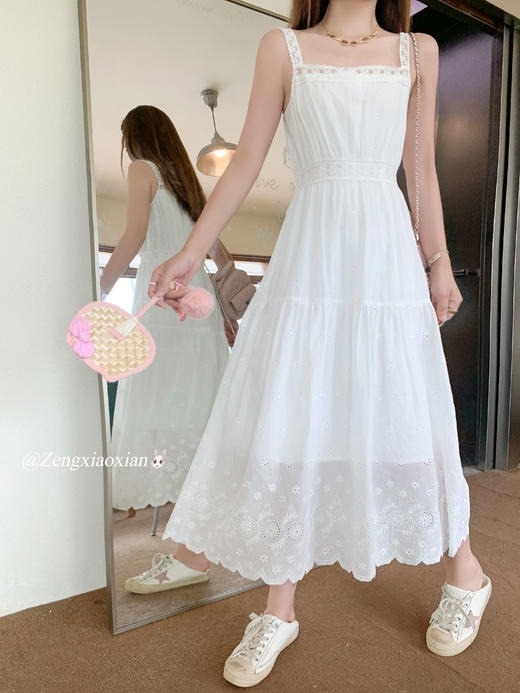 【折后再享2件88折】最后一波现货！蕾丝吊带连衣裙 日常219.99/件 立减110 秒杀109.99/件！！ 商品图5