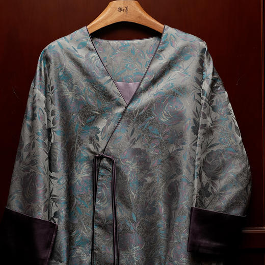 宋锦偏襟外套 商品图3