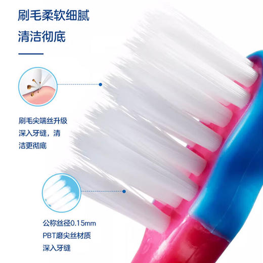 丹碧 儿童牙刷(细软毛)【宝库优选】 商品图3