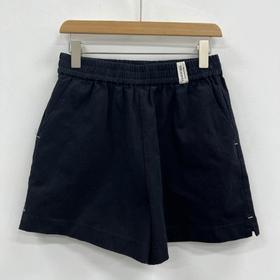 MZ松紧腰百搭短裤（黑）夏季 152030100321