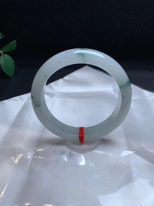 620161，56.7冰飘花手镯，清清爽爽，干净秀气，飘清新蓝花 商品图3