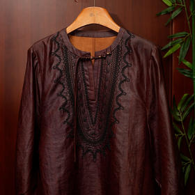 香云纱民族风上衣