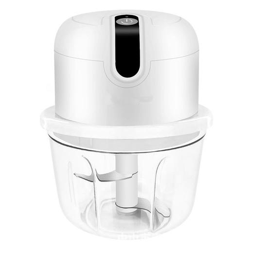 充电式电动姜泥姜末蒜泥神器  厨房家用食物料理机 旅游居家中山精品 小圈圈 电动家用绞肉机搅蒜器捣碎器打蒜器绞蒜捣蒜器 商品图4