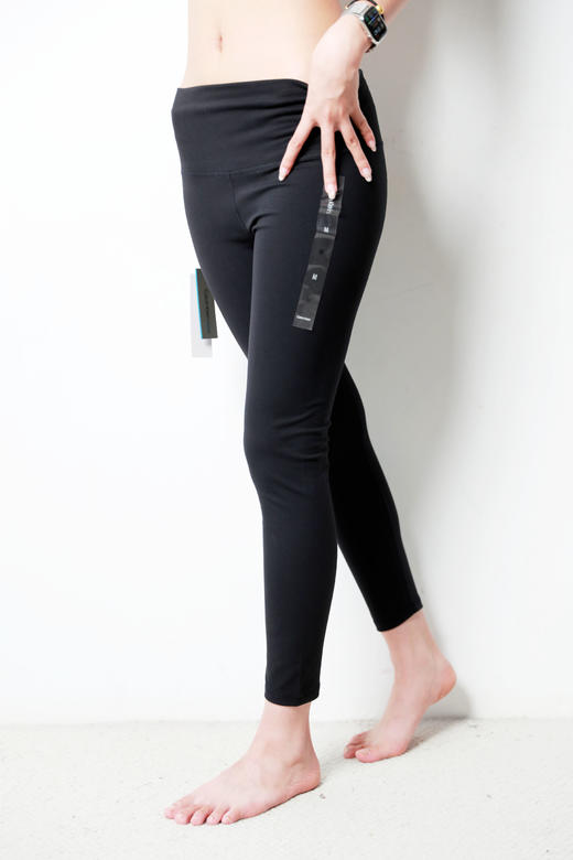 显瘦显腿长吖，主打一个臀腿比。后腿小标裸感运动瑜伽裤C060866 商品图12