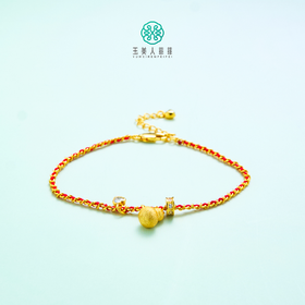 DS925单圈-葫芦红绳手绳