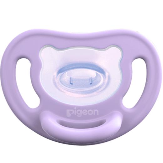 贝亲 萌柔硅橡胶安抚奶嘴-M号(紫) 商品图1
