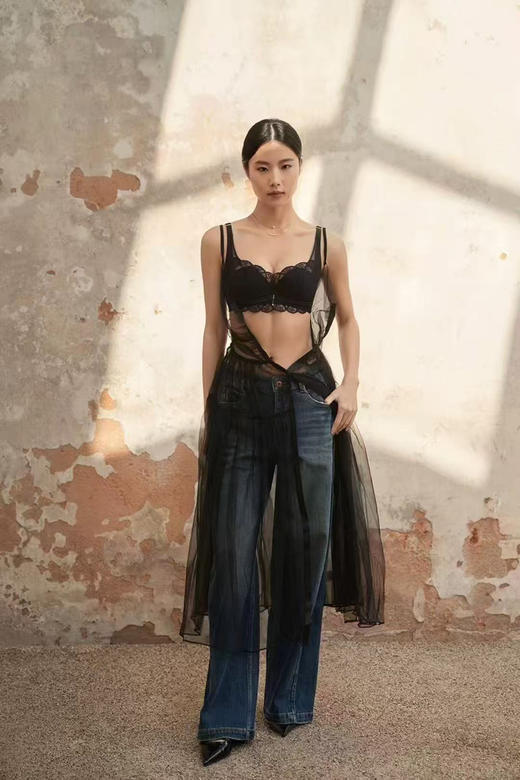 高端内衣！古の今原~！繁花法式蕾丝文胸 聚拢芒果杯！ 商品图5