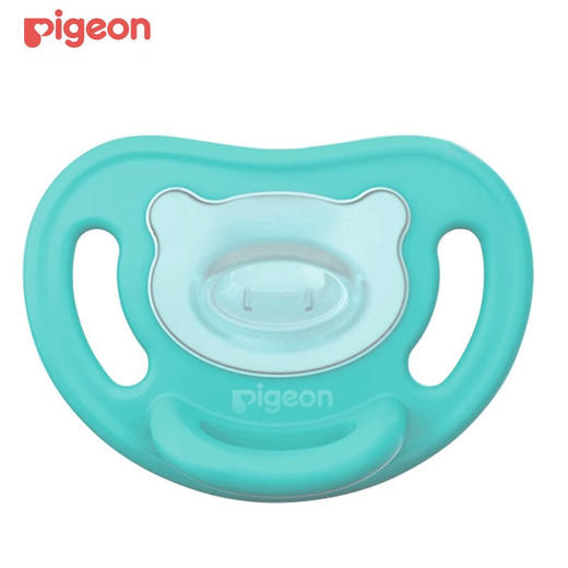 贝亲 萌柔硅橡胶安抚奶嘴-M号(绿)【宝库优选】【宝库优选】 商品图1