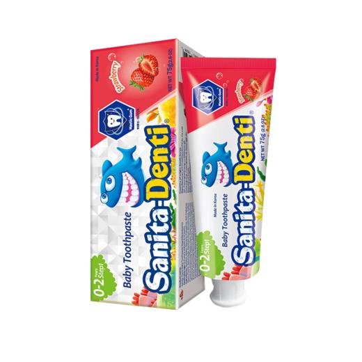 丹碧 草莓味儿童牙膏【宝库优选】 商品图0