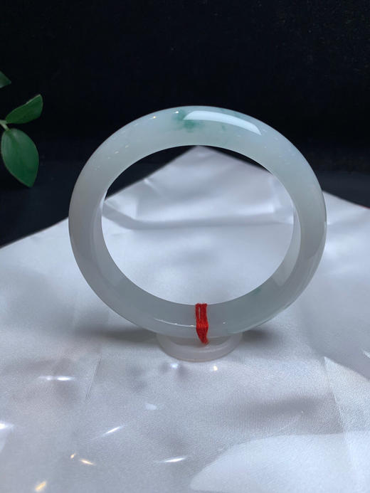 620164，59.7飘花手镯，清清爽爽，干净秀气，飘清新蓝花 商品图0