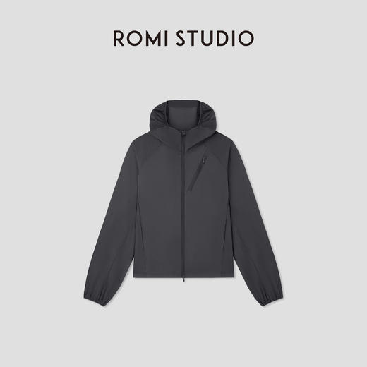 ROMI STUDIO 防嗮UPF40 轻量化超轻薄防晒连帽外套 RWCSWD2639【发货时间：25-30天】 商品图0