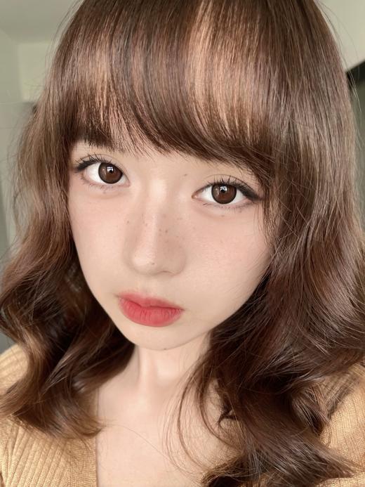 monstercon 镜面千金/鬼马黑环 14.0mm 半年抛 棕/黑 商品图3