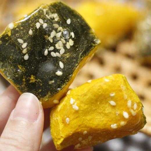 脆脆的贝贝南瓜4袋29.9嘎嘣脆贝贝南瓜脆香脆不粘牙精选新鲜贝贝南瓜FD冻干技术配料表干净基地直邮 商品图1