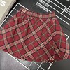 【选2件15元-NO退】110红格短裙-微脏-喜出 商品缩略图0