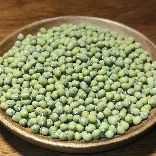 章丘【粉沙绿豆（老品种）】色泽翠绿，自然温润，颗粒饱满，粒大皮薄，豆香浓郁，沙糯可口，绝对的老品种绿豆，非转基因，原生态种植！ 商品图1